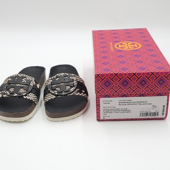 Tory Burch Leigh Anatomic Slide - Picture 5 of 9